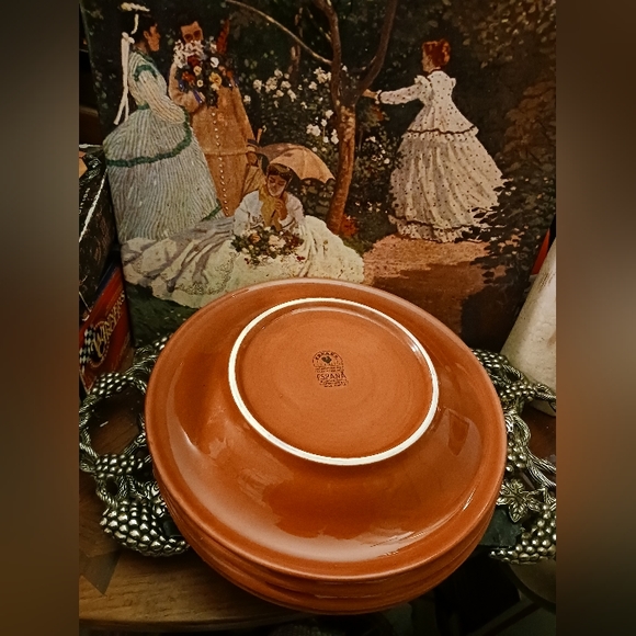 Espana lifestyle,TABLETOPS Unlimited🏘🏜  4 Dinner Plates,A Fabulous Gift.🎁 - Picture 8 of 8